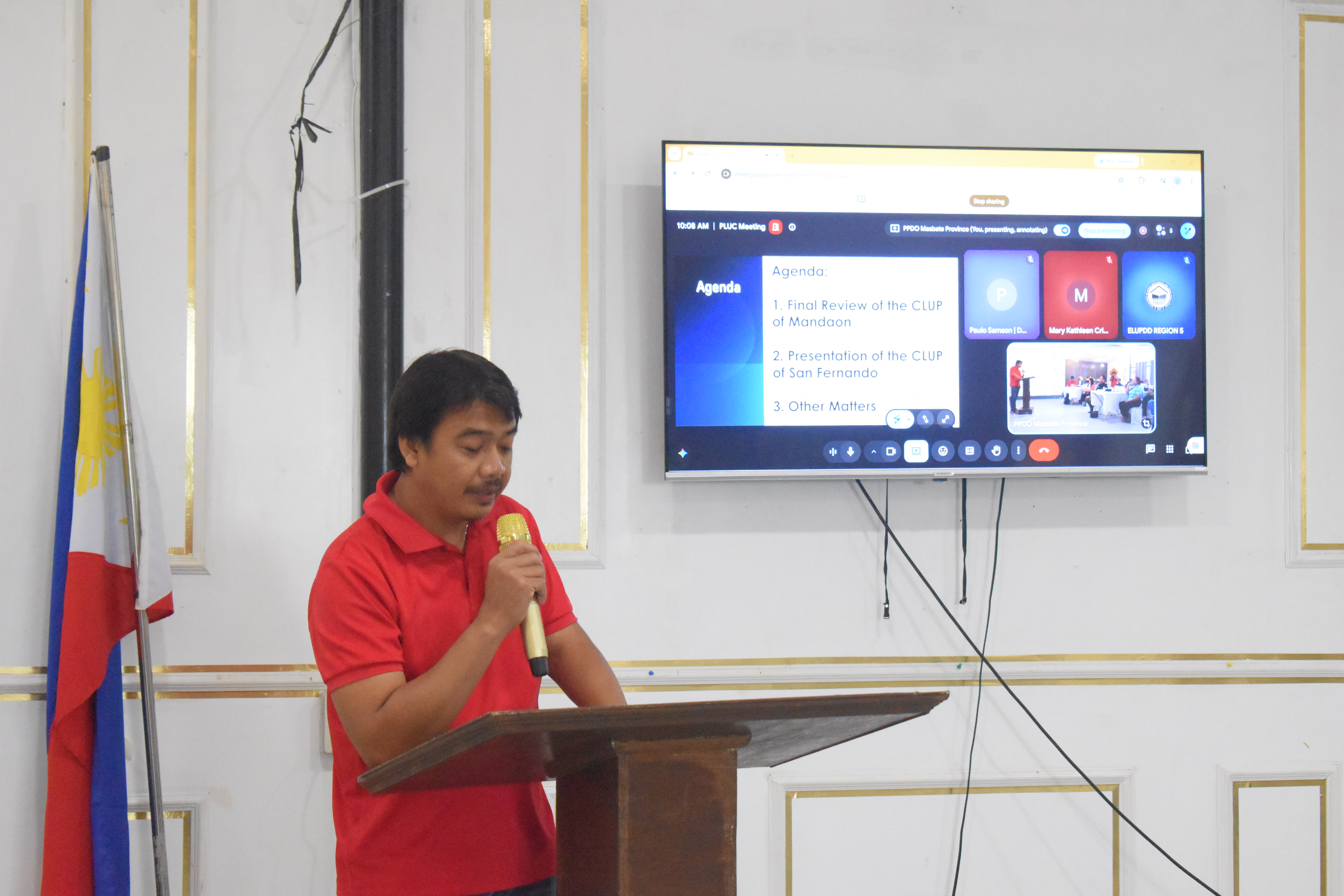 PLUC Reviews and Approves Mandaon CLUP; San Fernando CLUP Presented for Review